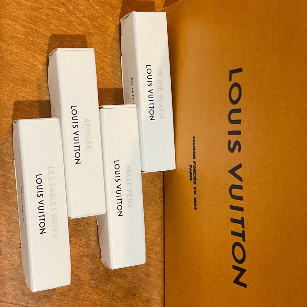 Louis Vuitton Fragrance Collection Samples